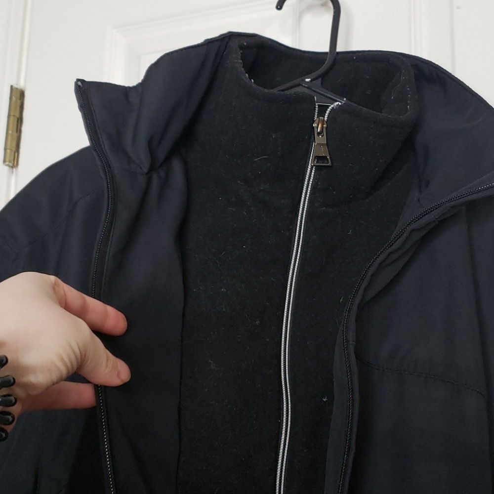 Weatherproof Black Jacket Size Large - image 4